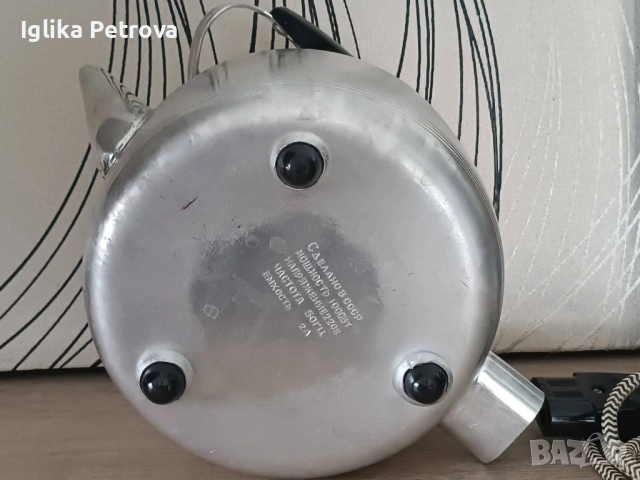 Електрически чайник -СССР , снимка 7 - Друга електроника - 54201432