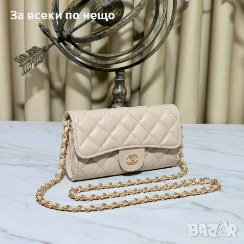 Chanel Дамска Кожена Чанта С Дълга Дръжка За През Рамо Шанел - Различни Цветове Код SEM-128, снимка 11 - Чанти - 55754535
