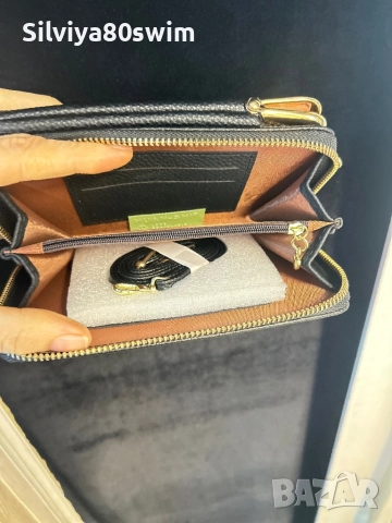 Дамски портфейл+чанта в едно +подарък ароматна свещ, снимка 4 - Портфейли, портмонета - 52329431