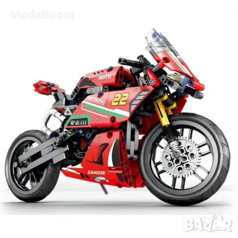 Състезателен мотоциклет 470 части, снимка 2 - Коли, камиони, мотори, писти - 48619269