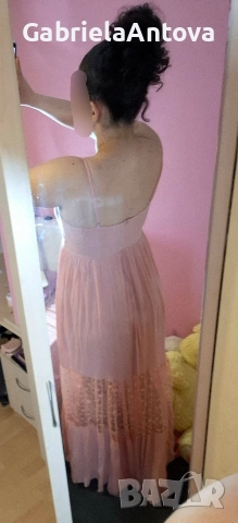 Дълга рокля, снимка 2 - Рокли - 52675624