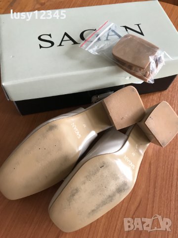 Обувки без пета в екрю! №37 , снимка 3 - Дамски елегантни обувки - 37043001