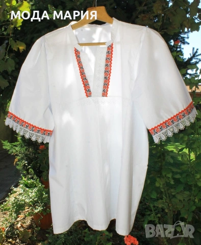 дамски фолклорни ризи, големи размери, снимка 4 - Ризи - 54031611