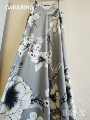 СТРАХОТНА ДЪЛГА ЛЯТНА РОКЛЯ 2XL