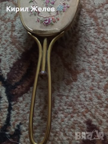 Бронзова четка стара 6815, снимка 7 - Декорация за дома - 34400523