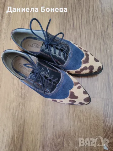 Дизайнерски обувки изцяло от естествена кожа, снимка 4 - Дамски ежедневни обувки - 48899876