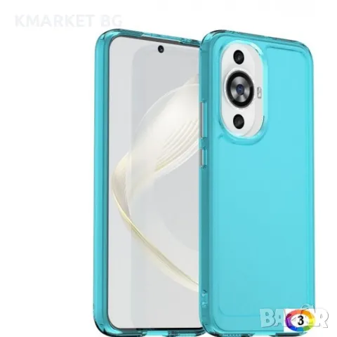 Huawei nova 12s Силиконов Калъф TPU и Протектор, снимка 3 - Калъфи, кейсове - 49448661