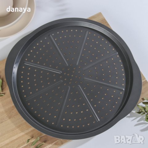 4071 Перфорирана тава за пица 33.5 см, снимка 2 - Съдове за готвене - 42280814
