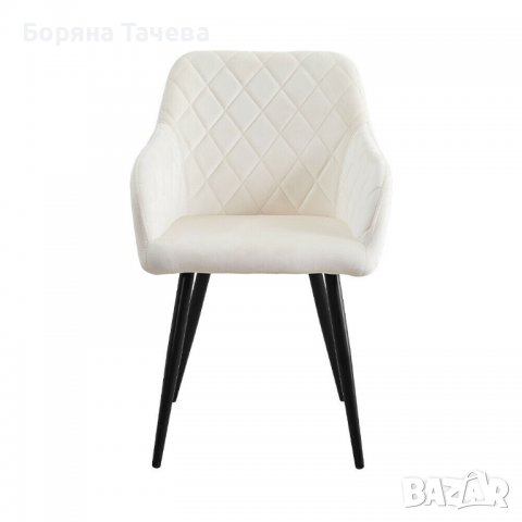 Висококачествени трапезни столове тип кресло U-DC-0016CR, снимка 2 - Столове - 36581467