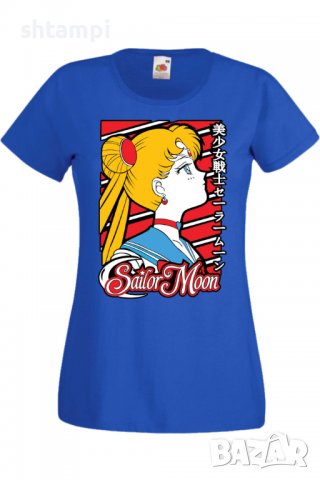 Дамска тениска Sailor Moon 01,Анимация,игра,Празник,Повод., снимка 5 - Тениски - 37946254