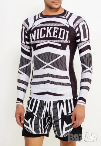 Оригинална мъжка блуза Wicked1, снимка 4 - Блузи - 49890374