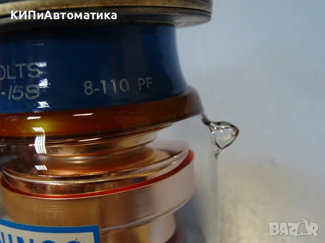 вакуум кондензатор ITT JENNINGS UCSV-110-15S vacuum capacitor, снимка 6 - Резервни части за машини - 55948991