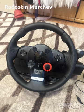 Driving force gt3 , снимка 6 - Джойстици и геймпадове - 53931804