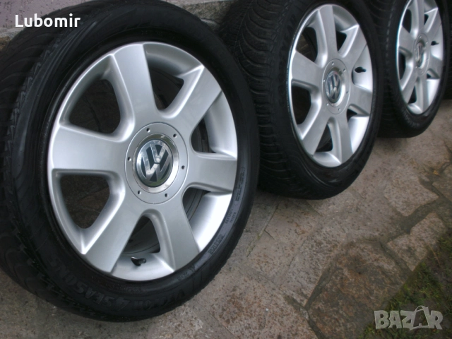 16 цола 5 х 112 мм 4 бр лети джанти - оригинални Volkswagen !, снимка 5 - Гуми и джанти - 52893413