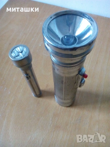 Прожектор метален два броя, снимка 4 - Антикварни и старинни предмети - 53041294