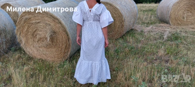 Макси рокля с волани , снимка 7 - Рокли - 50067339