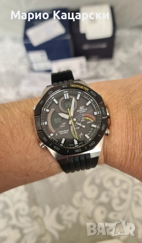 Casio Edifice ECB-950MP-1A Solar Bluetooth НОВ , снимка 9 - Мъжки - 52834224