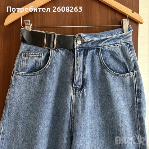 Дамски дънки със широк крачол, снимка 5 - Дънки - 56447338