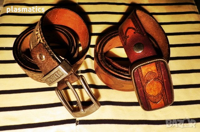  два автентични кожени колана , снимка 1