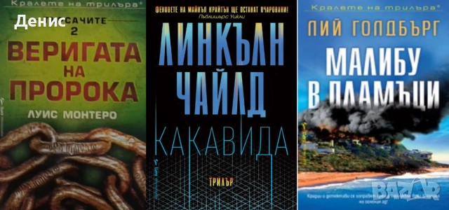 Автори на трилъри и криминални романи - 07: