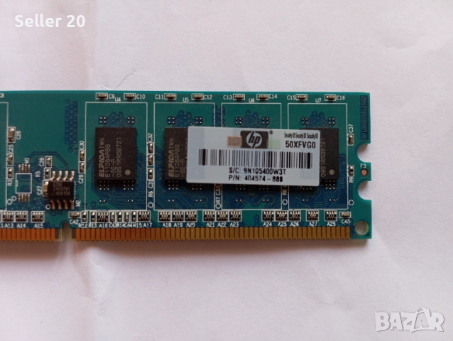 РАМ памет DDR2 по 1 Gb, снимка 3 - RAM памет - 51959465