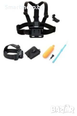 GK2 нов комплект аксесоари за екшън камери 5 части GO PRO SJCAM,EKEN, снимка 1
