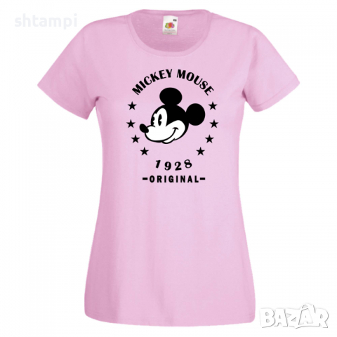 Дамска тениска Mickey Mouse Original 1928 Мини Маус,Микки Маус.Подарък,Изненада,, снимка 1 - Тениски - 36528753