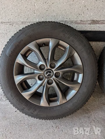Оригинални 16" Джанти за Mazda CX-3 + ПОДАРЪК Зимни Гуми, снимка 2 - Гуми и джанти - 55790384