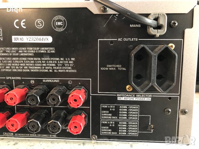 Yamaha RX-V450, снимка 11 - Ресийвъри, усилватели, смесителни пултове - 38573145
