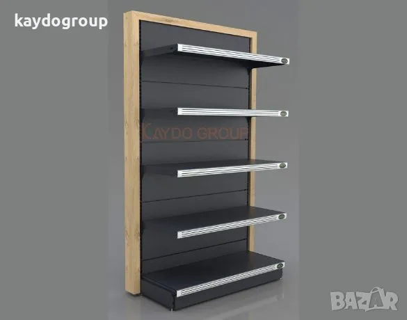 Мдф облицовъчен масивен кант за магазинен стелаж, мостра