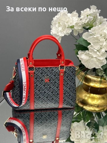 Tommy Hilfiger Дамска Чанта Томи Хилфигер - Налични Различни Цветове Код E943, снимка 12 - Чанти - 51993927