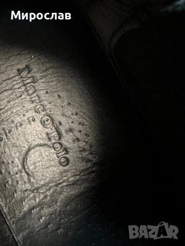 Marc O'Polo мъжки кожени боти 46 номер, снимка 5 - Мъжки боти - 52631881