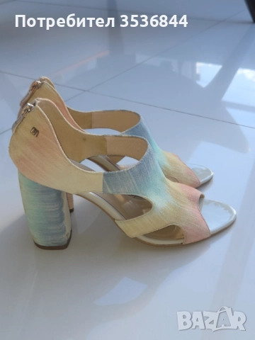 Отворени обувки Maccioni, 40 номер, снимка 4 - Дамски обувки на ток - 52965235