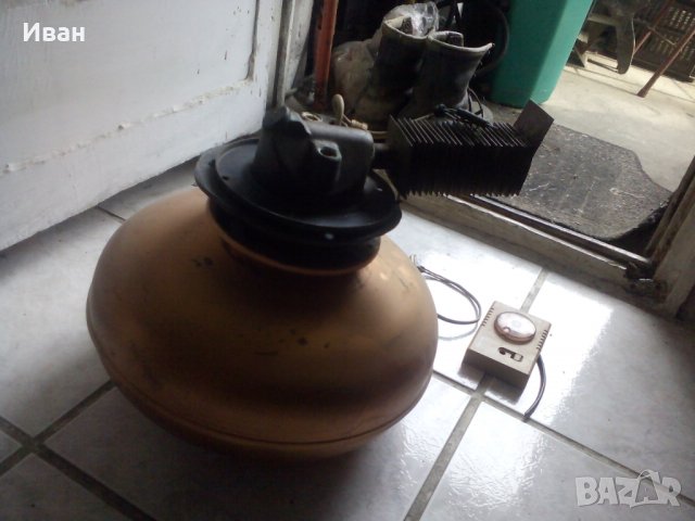  бойлер бронзов на гас и ток от каравана Табер,работи разглобен е ,става за казанче домашно за ракия, снимка 5 - Газови котлони - 34384240