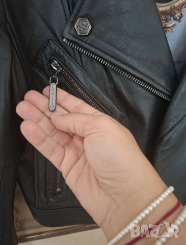 Яке естествена кожа , снимка 5 - Якета - 52990579