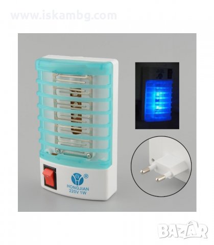 ЕЛЕКТРИЧЕСКИ УРЕД / ЛАМПА ПРОТИВ КОМАРИ ЗА КОНТАКТ 220V - код 1602, снимка 3 - Други стоки за дома - 33992354
