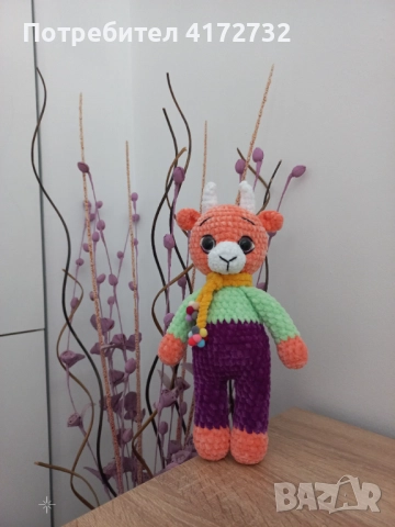Козле с височина около 33см., снимка 2 - Плюшени играчки - 52306043