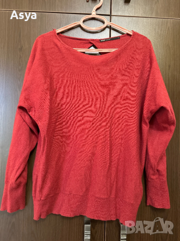 Блуза с изрязан гръб, снимка 4 - Блузи с дълъг ръкав и пуловери - 44807249