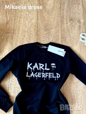 Разкошен ежедневен суичър Karl Lagerfeld, снимка 2 - Суичъри - 51939858