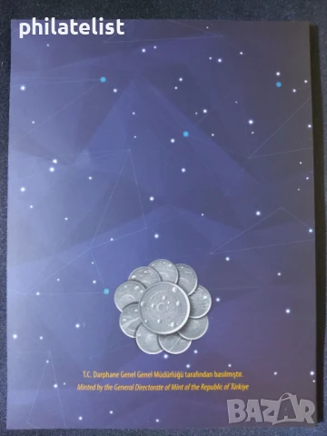 Турция 2023 - Комплектен сет от 10 монети по 1 куруш - Слънчева система , снимка 5 - Нумизматика и бонистика - 51331799