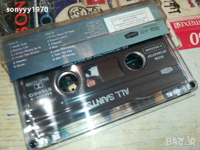 ALL SAINTS-ORIGINAL TAPE 0106251659, снимка 10 - Аудио касети - 50506139