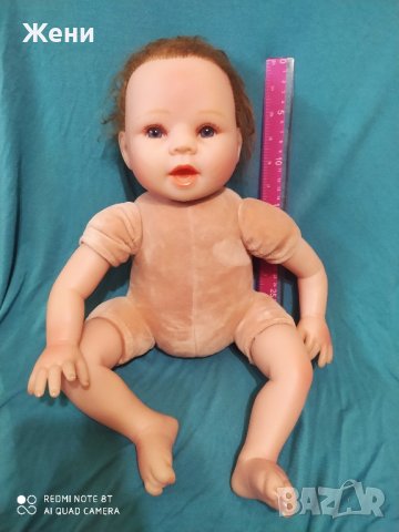Реалистична Реборн кукла бебе Reborn , снимка 8 - Кукли - 44443030