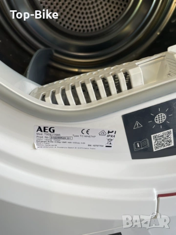 Сушилня AEG 9000 Series 8 кг А+++, снимка 7 - Сушилни - 54045994