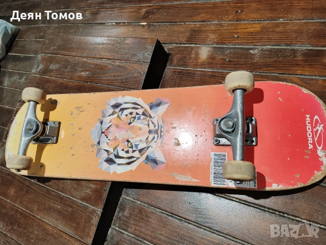 Скейтборд hudora, снимка 7 - Скейтборд, ховърборд, уейвборд - 53051356