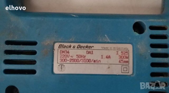 Прободен трион BLACK&DECKER DN 34 -1, снимка 6 - Други инструменти - 29165648