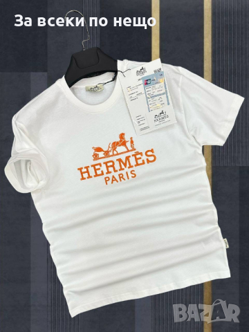 Hermes мъжки тениски висок клас реплика