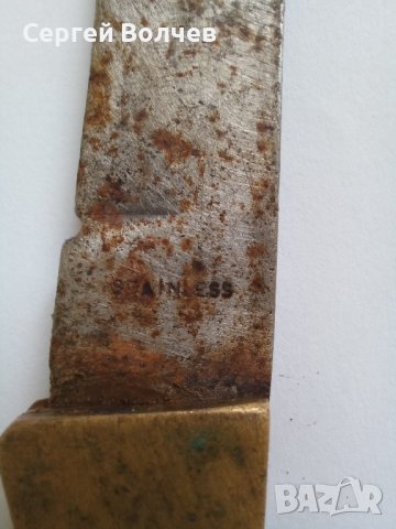 Старо джобно ножче , снимка 6 - Антикварни и старинни предмети - 42247713