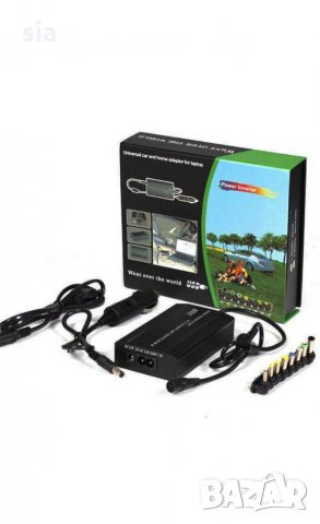 Универсално Зарядно За автомобил 120W, 12V-24V, лаптоп 