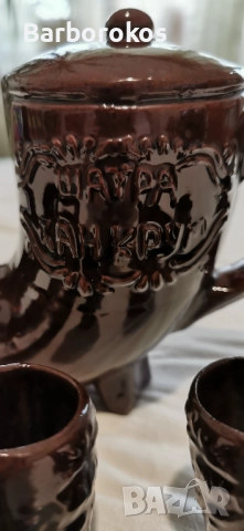 Сервиз за Ракия ханска шатра , снимка 3 - Сервизи - 52179177