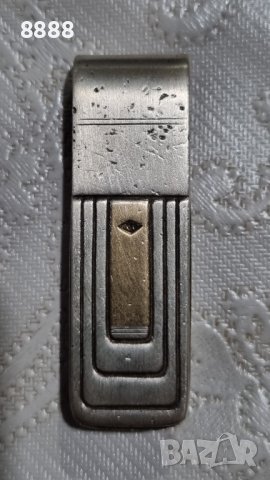 Сребърна щипка за пари , снимка 3 - Други - 44501304